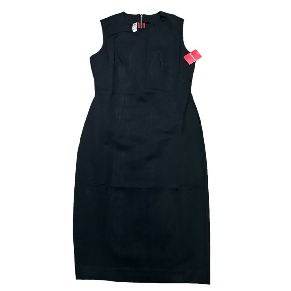 NWT Spanx Perfect Fitted Dress Black Sizes Large and Small - Picture 3 of 8